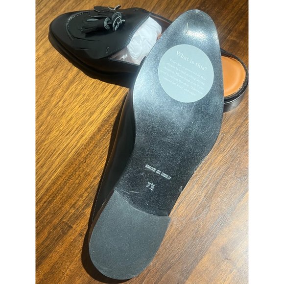 Everlane The Modern Tassel Loafer Mule in Black New Womens Oxford Slides - Picture 6 of 12